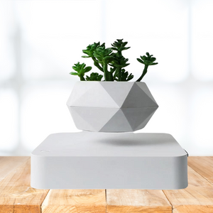 Levitating Flower Pot - Magnetic Suspension