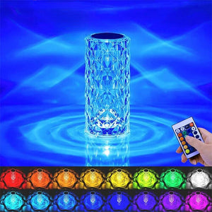Vibrant Crystal LED Color Lamp