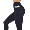 Women Gym Leggings Pocketed - Pants Stretchy
