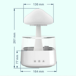 Mushroom Rain Air Humidifier - Aroma Diffuser