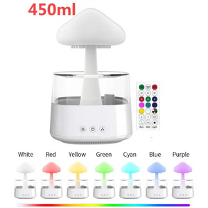 Mushroom Rain Air Humidifier - Aroma Diffuser