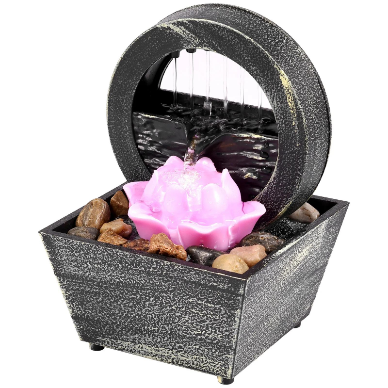 Desktop Waterfall Decoration - Creative Flowing Water 