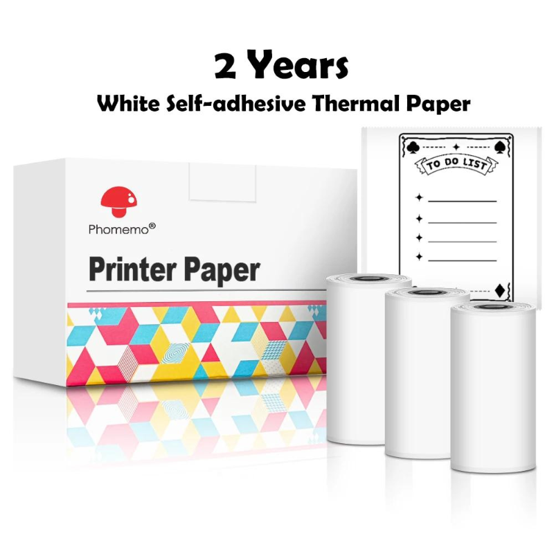 Phomemo Pocket Sticker Printer - Mini Thermal Printer Bluetooth