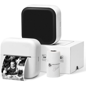 Phomemo Pocket Sticker Printer - Mini Thermal Printer Bluetooth