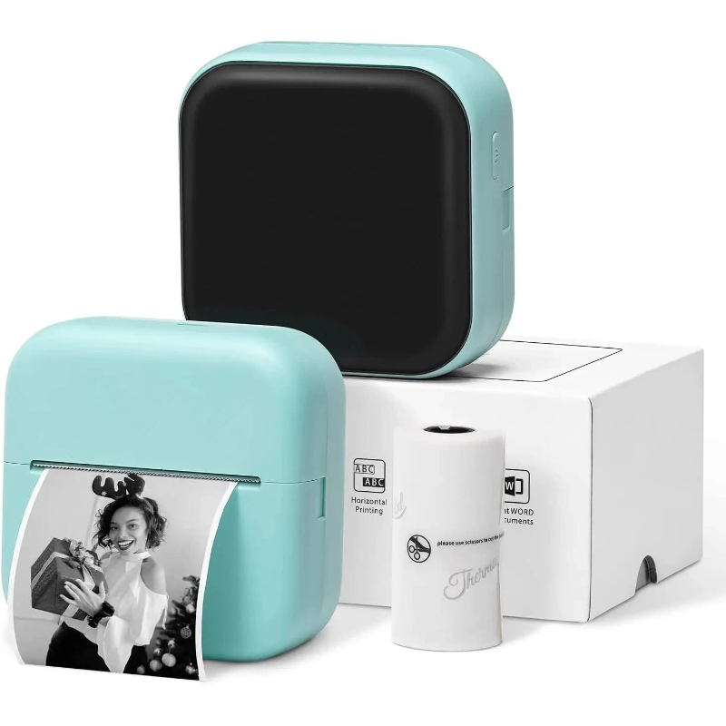 Phomemo Pocket Sticker Printer - Mini Thermal Printer Bluetooth