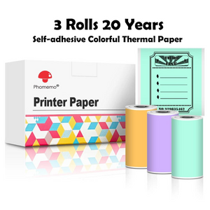 Phomemo Pocket Sticker Printer - Mini Thermal Printer Bluetooth