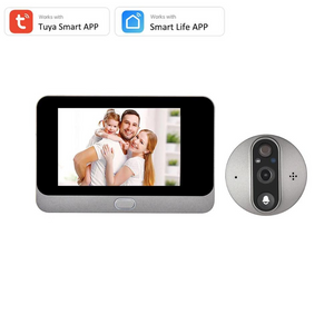 Smart WiFi Door Bell - Eye Peephole Camera