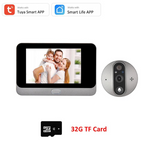 Smart WiFi Door Bell - Eye Peephole Camera