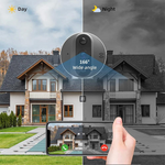 Smart WiFi Door Bell - Eye Peephole Camera