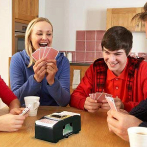 Automatic Playing Card Shuffler - Mixer Games