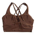 Women Fitness Bra - Soft Cross Back