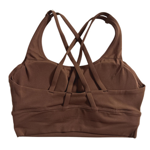 Women Fitness Bra - Soft Cross Back