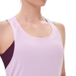 Women Gym Backless Shirts - Sleeveless 