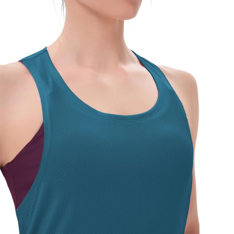 Women Gym Backless Shirts - Sleeveless 