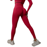 Women Seamless Gym Leggings - High Waist  and Booty Lifting
