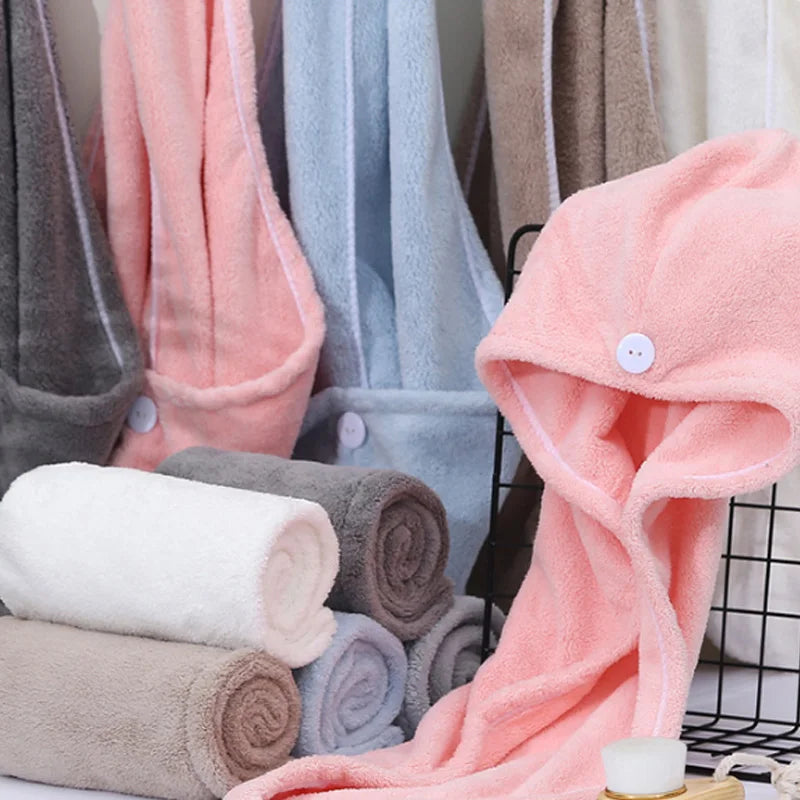Women Quick-Drying Hair Towel - Microfiber Wisp
