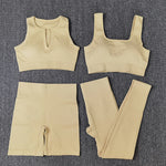 Women Seamless Workout Set - up to 5 Pcs