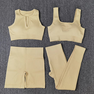 Women Seamless Workout Set - up to 5 Pcs