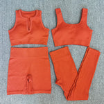 Women Seamless Workout Set - up to 5 Pcs