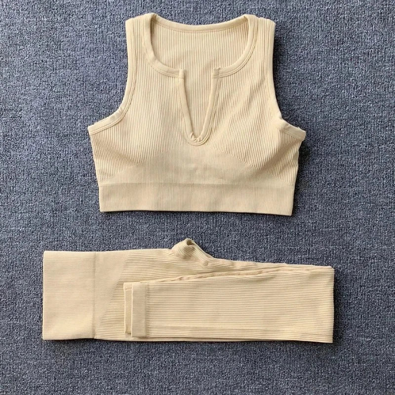 Women Seamless Workout Set - up to 5 Pcs