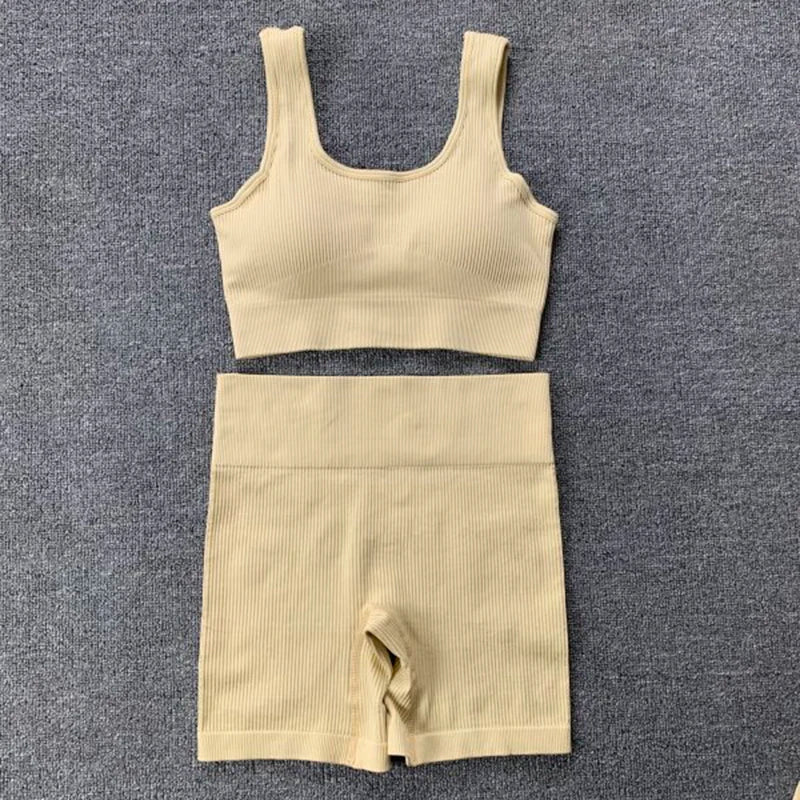 Women Seamless Workout Set - up to 5 Pcs