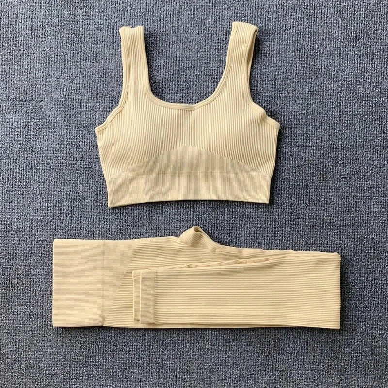 Women Seamless Workout Set - up to 5 Pcs