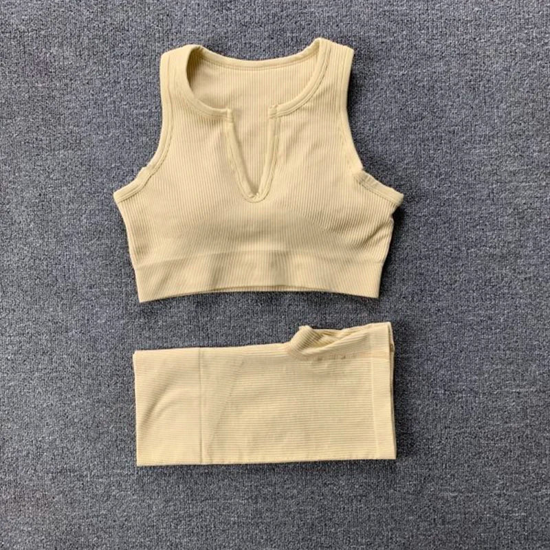 Women Seamless Workout Set - up to 5 Pcs