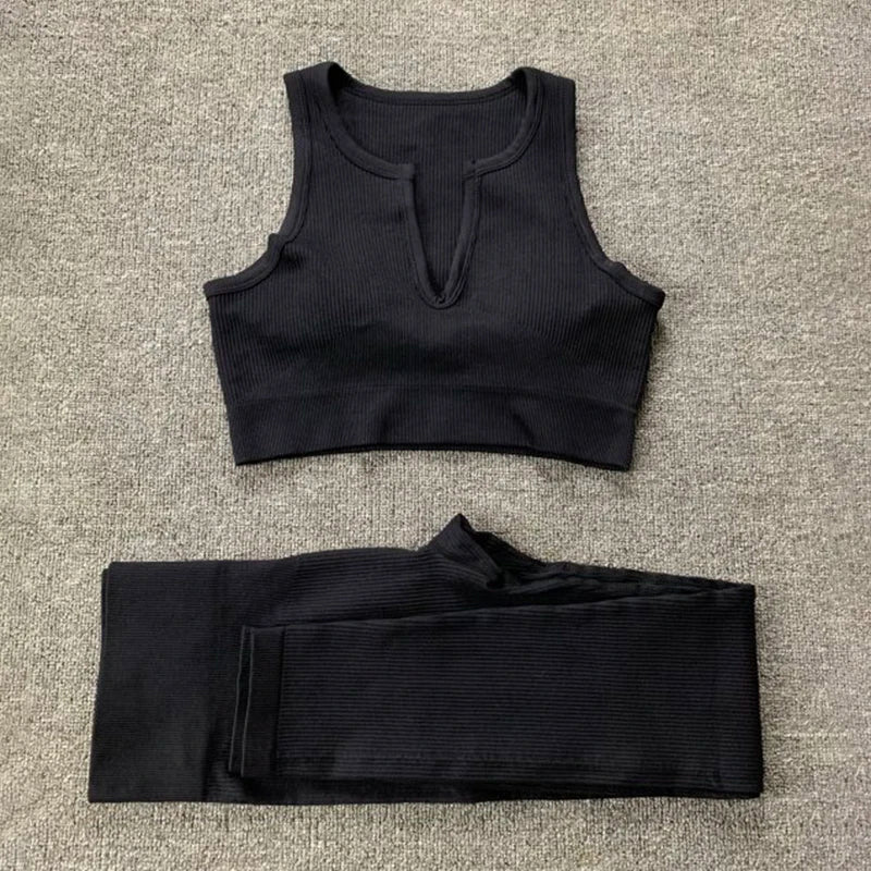 Women Seamless Workout Set - up to 5 Pcs