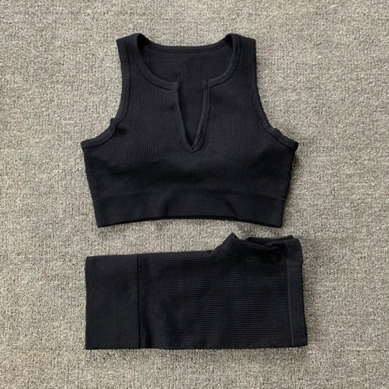 Women Seamless Workout Set - up to 5 Pcs