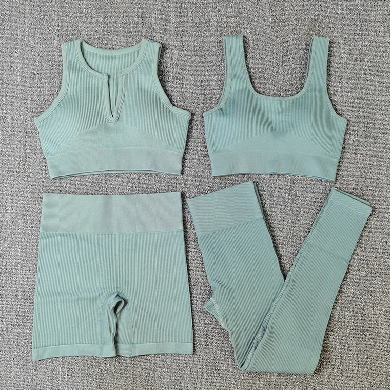 Women Seamless Workout Set - up to 5 Pcs