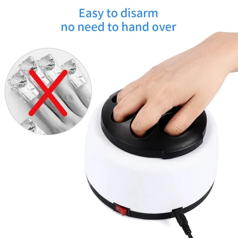Portable Steam Nail Gel Polish Removal
