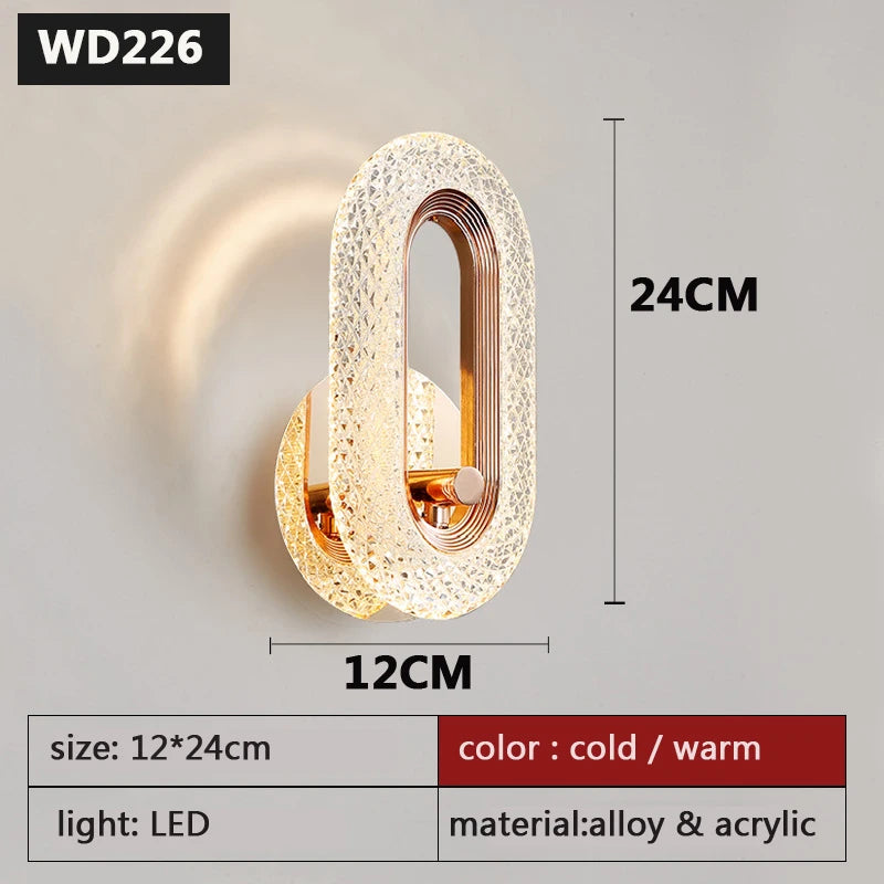 Nordic Wall Lamp Bedroom - Luminaire for Fancy Rooms