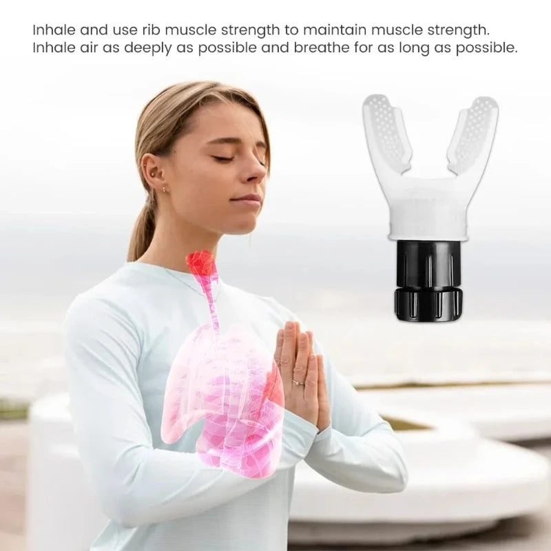 Breathing Trainer Exercise - Respirator Fitness Equipment 