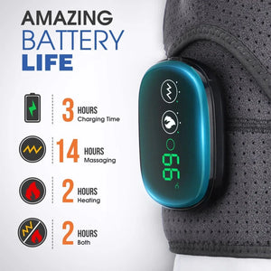 Electric Shoulder Massager - 2 In 1 Heating Vibration and Massage