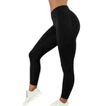 Women Gym Leggings Pocketed - Pants Stretchy