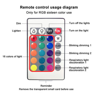 Dynamic Rotating Crystal Lamp - 3/16 Colors