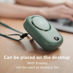 Mini Portable Hand Fan - Rechargeable Bladeless