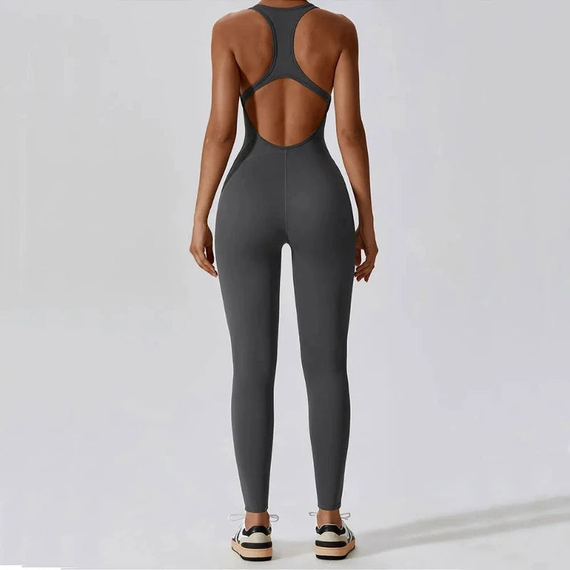Women Jumpsuit Fitness - Outfit Push-Up Activewear