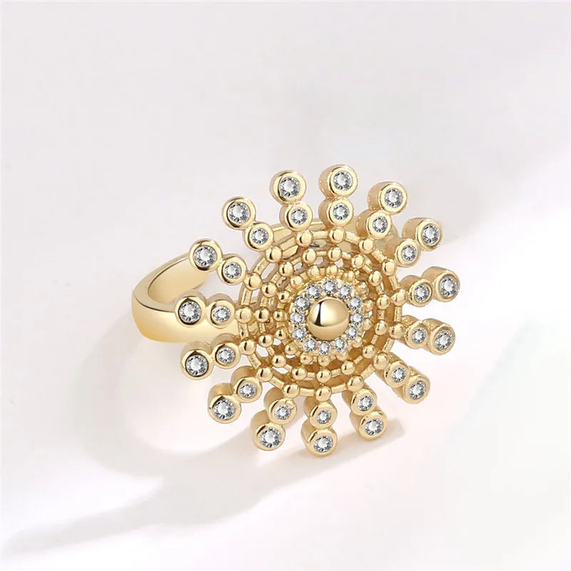 Fashion Crystal Calm Ring