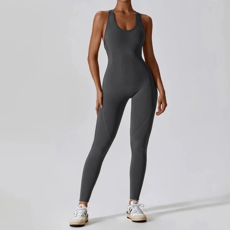 Women Jumpsuit Fitness - Outfit Push-Up Activewear