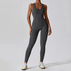 Women Jumpsuit Fitness - Outfit Push-Up Activewear