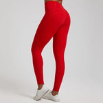 Nude No Front Seam Workout Legging - 3 Pockets