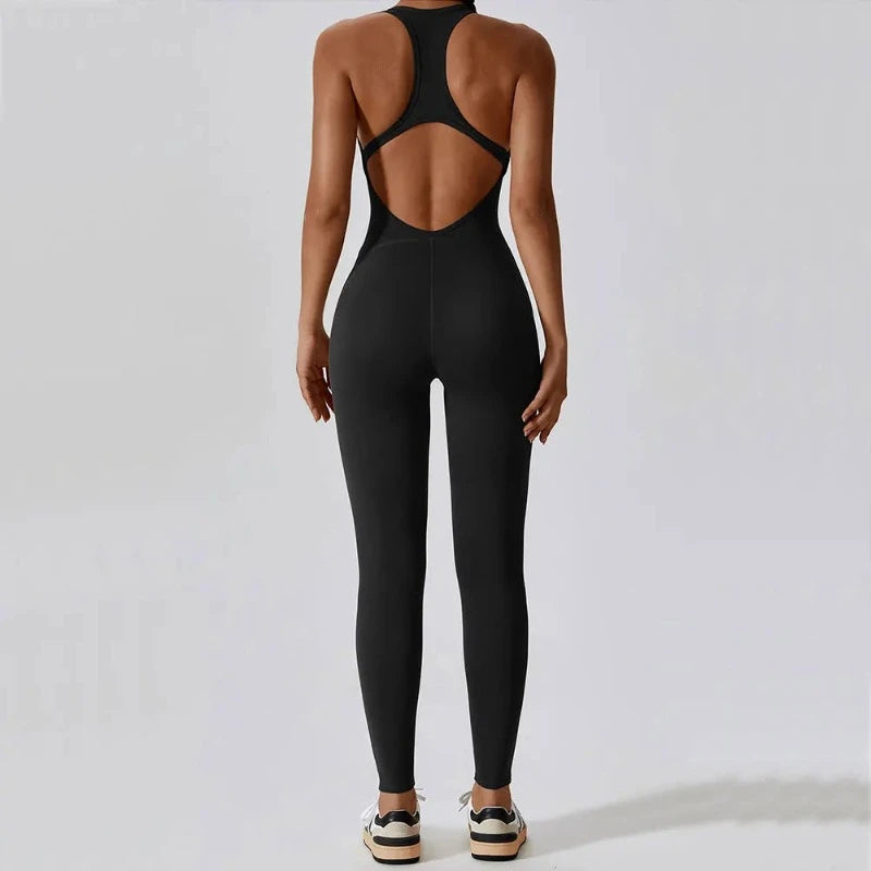 Women Jumpsuit Fitness - Outfit Push-Up Activewear