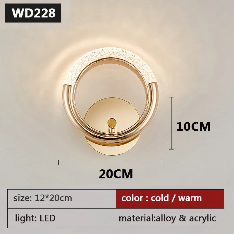Nordic Wall Lamp Bedroom - Luminaire for Fancy Rooms