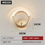 Nordic Wall Lamp Bedroom - Luminaire for Fancy Rooms