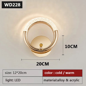 Nordic Wall Lamp Bedroom - Luminaire for Fancy Rooms