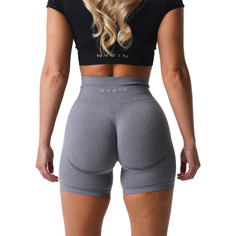 Seamless Women Shorts - Push Up Booty