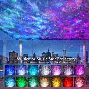 Dinosaur Egg Shell - Galaxy Projector