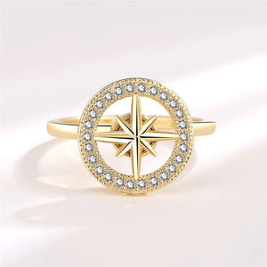 Fashion Crystal Calm Ring