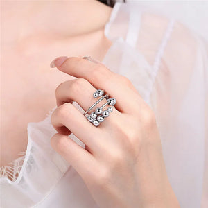 Fashion Crystal Calm Ring